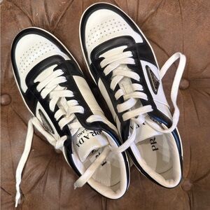 Prada Men's Monochrome Sneakers